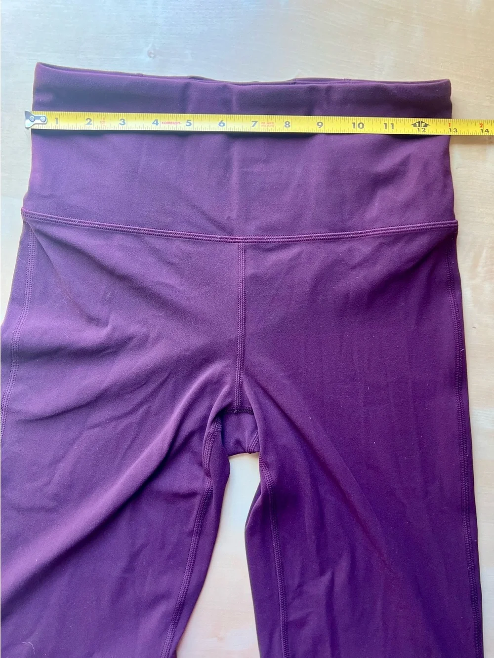 Athleta Purple Elation Flare Pants Size Small Tall - Picture 7 of 8